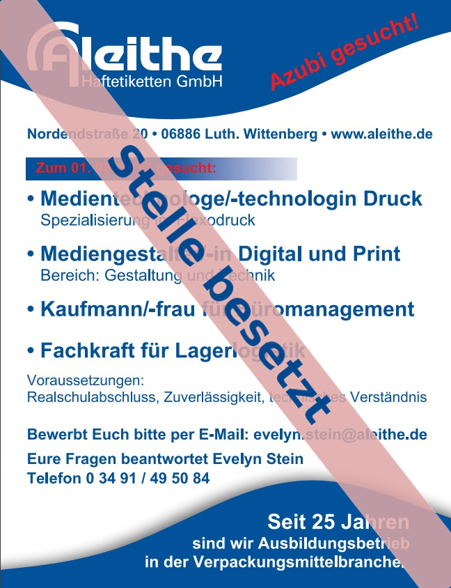 Wir Bilden Aus!