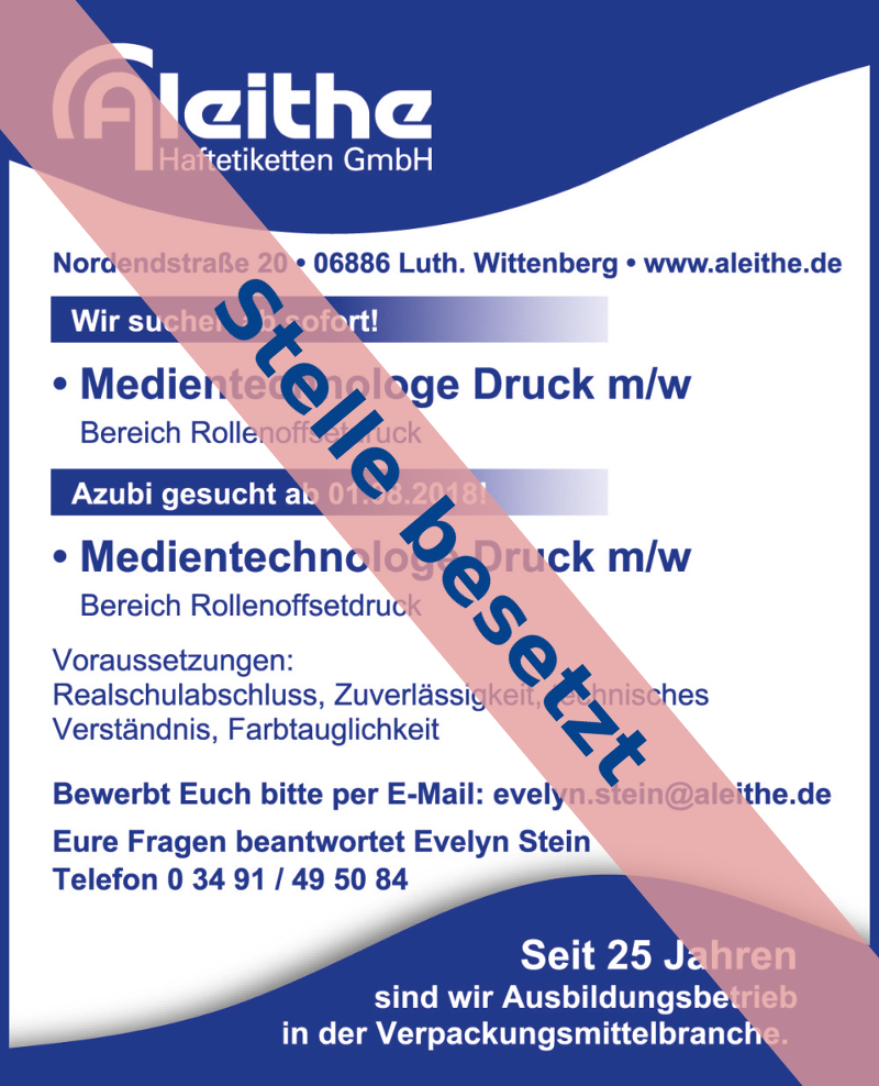 Wir Bilden Aus!